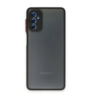 Samsung Galaxy M52 5g Kılıf Montreal Silikon Kapak - Siyah
