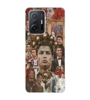 Xiaomi Mi 11T - 11T Pro Uyumlu Cristiano Ronaldo Tasarımlı Şeffaf Telefon Kılıfı