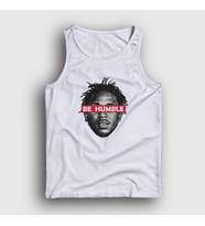 Presmono Unisex Beyaz Be Humble Kendrick Lamar Atlet 368368tt