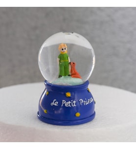 Küçük Prens Işıklı Mini Kar  Küresi