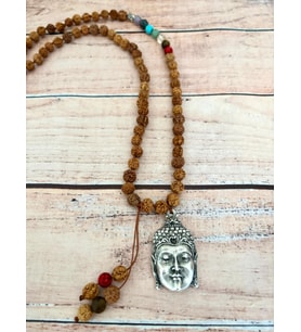 Rudraksha Çakra Doğal Taş Kolye