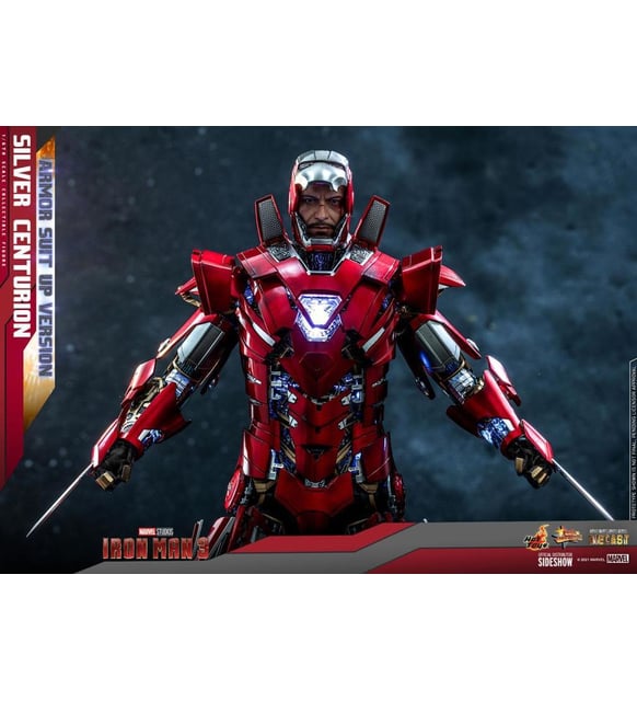 Hot Toys Silver Centurion (Armor Suit Up Version) Diecast Sixth