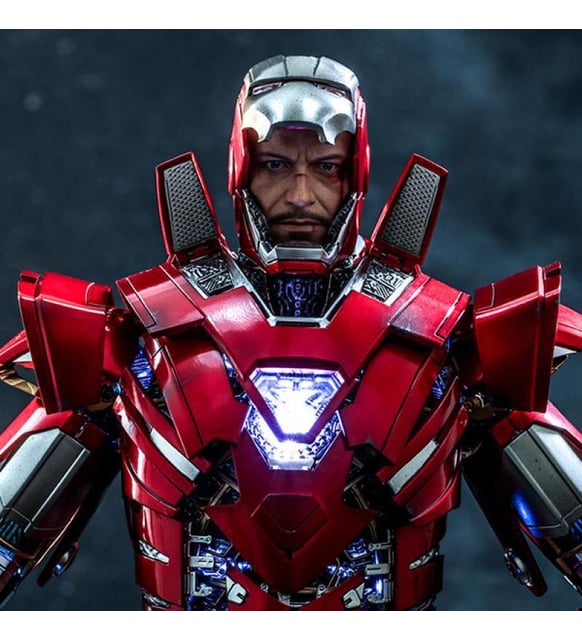Hot Toys Silver Centurion (Armor Suit Up Version) Diecast Sixth