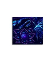 DBSanatevi Çiçek Desenli Tablo 70 X 70 Cm