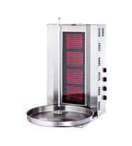 Işıkgaz Silverinox Elektrikli 4 Radyanlı Döner Ocağı Makinesi