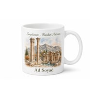 Sagalassos Antik Kenti Burdur Hatırası Kupa Bardak Ağlasun Hediye Kahve Kupası