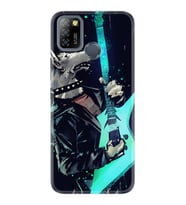 INFINIX Smart 4 5 6 Zero 8 S5 Pro Kılıf Desemli Silikon Dog Guitar 1789