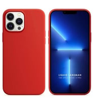 Apple iPhone 14 Pro Max 6.7'' Liquit Lansman Silikon Kırmızı