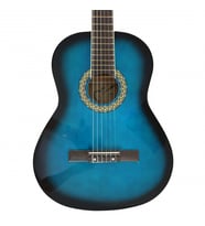 Almira Mg917-bls Klasik Gitar - Blue Sunburst (başlangıç - 4/4 Boy)  Mavi Sunburst Kaplama, Akçaağaç Klavye Hissi, Öğrenci Dostu Sap Profili  Uyum: 4/4 (tam Boy) Standart