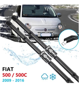Fiat 500 Ailesi Ön Cam Muz Silecek Takımı 2009-2016