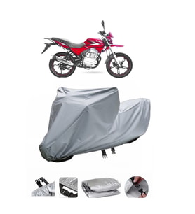Yuki YK 150-9 Goldfox  Gri Motosiklet Brandası ARKA ÇANTA UYUMLU DEĞİLDİR