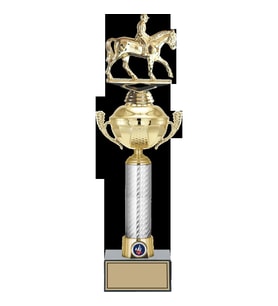 ODAK KUPA - Figürlü Kupalar - At / Binici Figürlü Kupalar FG-058 A - 45 cm