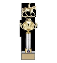 ODAK KUPA - Figürlü Kupalar - At / Binici Figürlü Kupalar FG-058 A - 45 cm