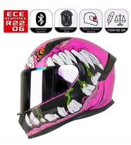 M910 Layd Horus Motosiklet Kaskı Güneş Vizörlü Full Face Kask