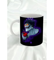 Death Note One Anime Özel Tasarımlı Hediyelik Kupa Bardak (Beyaz)