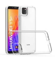 Huawei Y5P Kılıf Zore Coss Şeffaf Sert Silikon Kılıf (Renksiz)