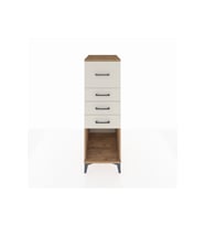 Kronos Dolap 4 Çekmeceli 44x59x134 Çam-Aytaşı