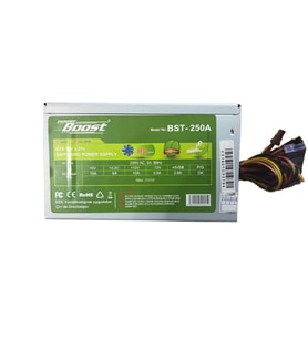 BOOST 250 WATT POWER SUPPLY 8 CM FANLI GÜÇ KAYNAĞI (2 EL YENİLENMİŞ ÜRÜN)
