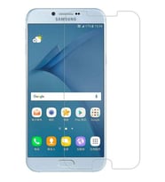 Samsung Galaxy A8 2016 Uyumlu Ekran Koruyucu Screen Protector Tempered Glass Kristal Netliğinde %100 HD Görüntü, Yüksek Kalite Kırılmaz Temperli Cam (Şeffaf)