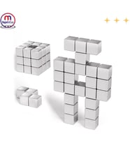Lexroo MNS Güçlü Neodyum Mıknatıs Küp 5x5x5 mm (90 Adet)