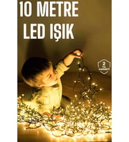 İthalat® 10 Metre Gün Işığı Şerit Led Işık Perde Işığı