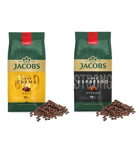 Jacobs Cafe Crema ve Espresso Cekirdek Kahve 500 gr 2 li Paket