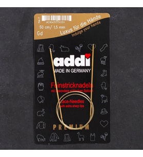 Addi 1,5mm 50cm Misinalı Şiş - 714-7