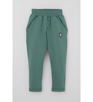 Breeze Erkek Bebek Eşofman Altı Armalı Basic 9 Ay-3 Yaş, Mint Yeşili