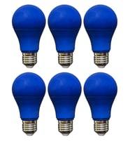 (6 Adet) Osaka 10W Mavi Işık E27 Duylu (Kalın Duy) Led Ampul