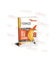 Günay Yayınları 8. Sınıf Bumerang Etkinlikli Türkçe - Günay Yayınları (Çok Renkli)