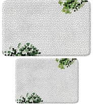 2'li Takım Banyo Paspası, Kaymaz Taban, Makinede Yıkanabilir (40x60_50x80)