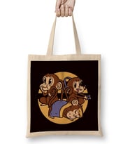 See Speak Hear No Evil Emoticon Japan Monkeys Japanese Art Bez Çanta Uzun Saplı