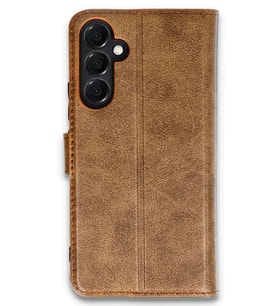 Galaxy A05S Kılıf Trend S Plus Kapaklı Kılıf - Taba