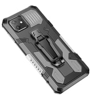 Apple Iphone 12 Mini 5,4 inç Zırh Tank Kılıf Yüksek Koruma (Gri)