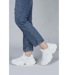 Jump 29891 Kadın Sneaker Spor Ayakkabı (Beyaz)