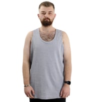 Mode XL Büyük Beden Erkek Kolsuz Atlet 6341 Grimelanj