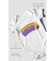 Dayısının Ballısı Kısa Kollu Bebek Body %100 Pamuk