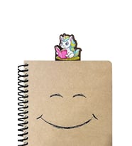 Okuyan Unicorn Kitap Ayracı