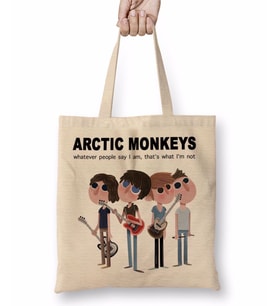 Arctic Monkeys Bez Çanta Uzun Saplı