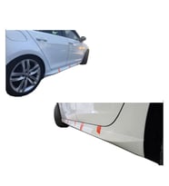 Volkswagen Golf 7 (2012-2019) Aerodinamik Yan Marşpiyel Seti (Plastik)