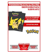 Ultra Pro - Pokemon Pikachu Deste Koruyucu Sleeve 65'li Paket