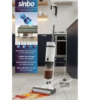 Sinbo SFC-4103 Islak-Kuru Yüzey Temizleyici-Beyaz