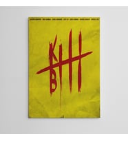 Kill Bill 2 Mini Kanvas Tablo