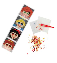 4in1NessiWorld Princess Pixel Pixel Boncuk Aktivite ve Oyuncak Seti