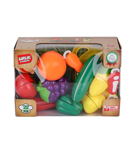 URT007-KUTU-2AB 22 PCS KESİLEBİLİEN SEBZE MEYVELER