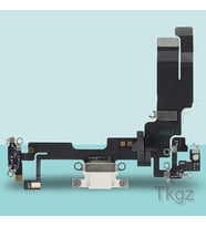 Apple İphone 14 Full Şarj Soketi Filmi FLEX (BEYAZ)