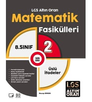 Altın Oran 8. Sınıf Matematik Fasikülleri Üslü İfadeler