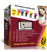 YDS Hazırlık Eğitim Seti (6 Süper Kitap + 45 Saat Anlatım)