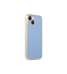 Apple iPhone 14 Plus Uyumlu Kılıf Zore Bark Kapak (Mavi)