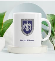 Hava Eğitim Komutanlığı Kupa Bardak Beyaz